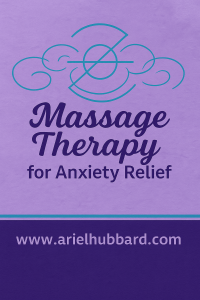 Ariel's Massage for Anxiety Logo. www.arielhubbard.com